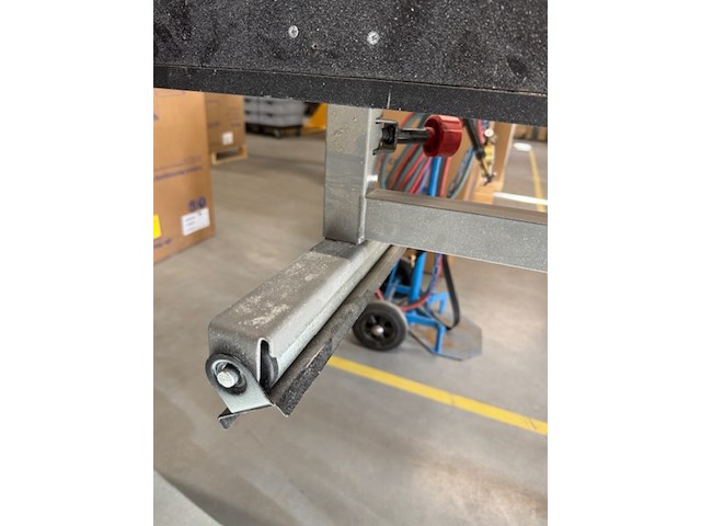 Afkortzaag, metabo, kgs 315 plus, op demontabel onderstel - afbeelding 9 van  9