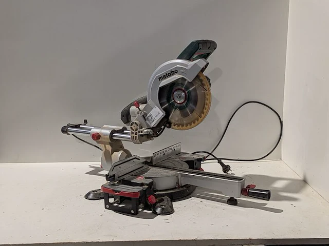 Afkortzaag metabo, kgs216m - afbeelding 1 van  5