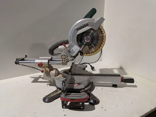Afkortzaag metabo, kgs216m - afbeelding 2 van  5