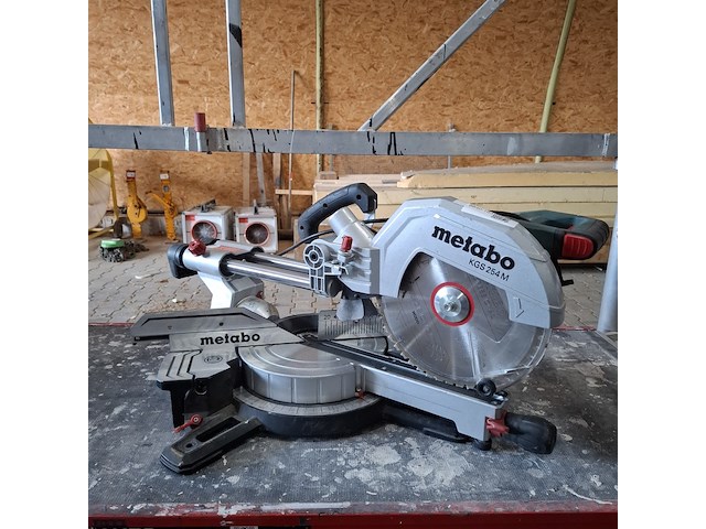 Afkortzaag metabo, kgs254m - afbeelding 1 van  8