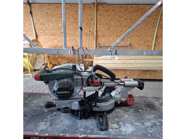 Afkortzaag metabo, kgs254m - afbeelding 2 van  8