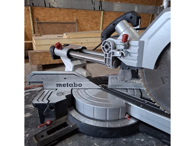 Afkortzaag metabo, kgs254m - afbeelding 4 van  8