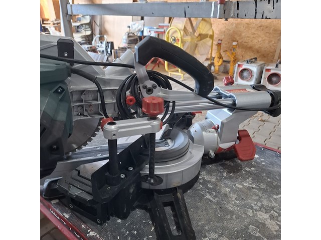 Afkortzaag metabo, kgs254m - afbeelding 7 van  8