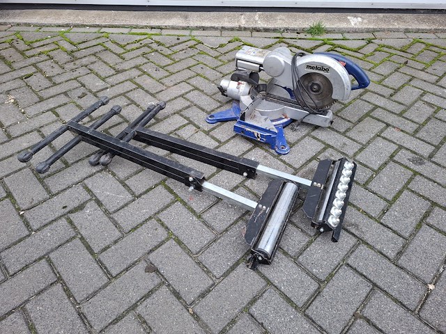 Afkortzaag metabo, kgs255 - afbeelding 1 van  7