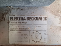 Afkortzaag op onderstel elektra beckum, kgs 301 premium - afbeelding 6 van  9