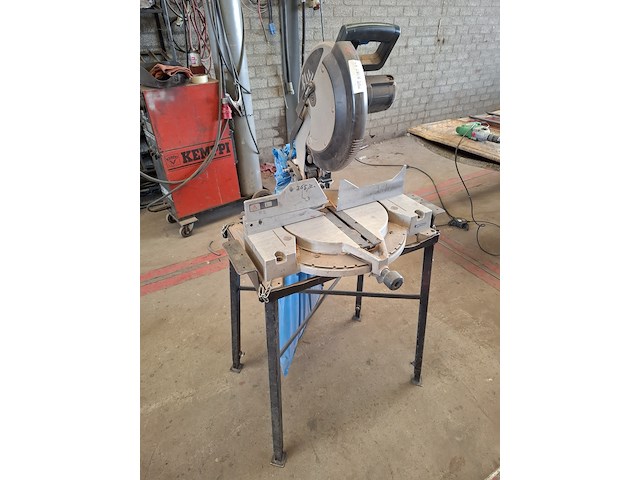 Afkortzaag op statief elu, ems705qs, bouwjaar 1997 - afbeelding 1 van  5