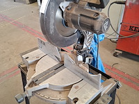 Afkortzaag op statief elu, ems705qs, bouwjaar 1997 - afbeelding 2 van  5