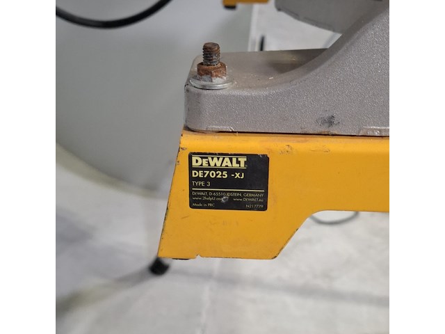 Afkortzaag op zaagtafel, dewalt, dws780, de7023 - afbeelding 13 van  15