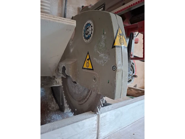 Afkortzaag, verboom, omga radial arm saw, met stofafzuiging - afbeelding 10 van  15
