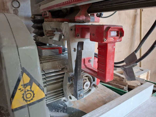 Afkortzaag, verboom, omga radial arm saw, met stofafzuiging - afbeelding 12 van  15