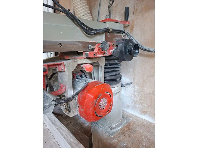 Afkortzaag, verboom, omga radial arm saw, met stofafzuiging - afbeelding 14 van  15
