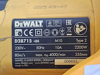 Afkortzaag voor metaal 230v dewalt, d28715, bouwjaar 2016 - afbeelding 8 van  8