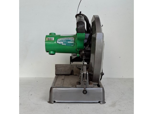 Afkortzaag voor metaal 230v hitachi, cc14sf, bouwjaar 2008 - afbeelding 6 van  9