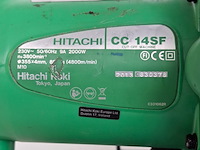 Afkortzaag voor metaal 230v hitachi, cc14sf, bouwjaar 2014 - afbeelding 9 van  9