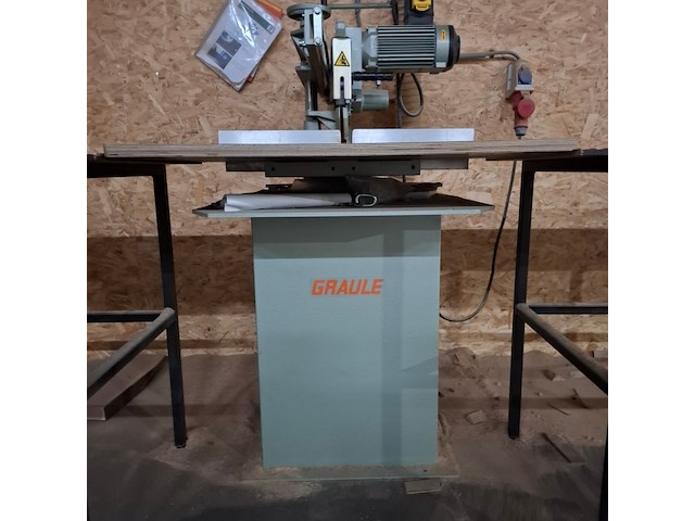 Afkortzaag v.v. 2x werkbank graule, 7s 135, bouwjaar 2022 - afbeelding 5 van  14