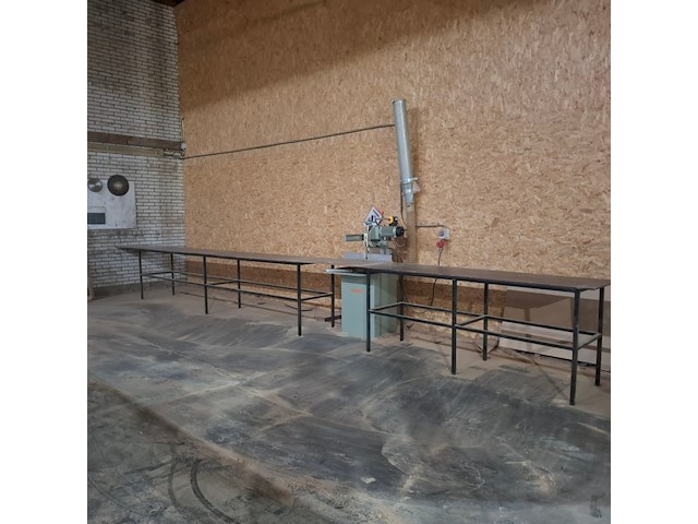 Afkortzaag v.v. 2x werkbank graule, 7s 135, bouwjaar 2022 - afbeelding 1 van  14
