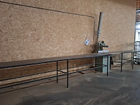 Afkortzaag v.v. 2x werkbank graule, 7s 135, bouwjaar 2022 - afbeelding 8 van  14
