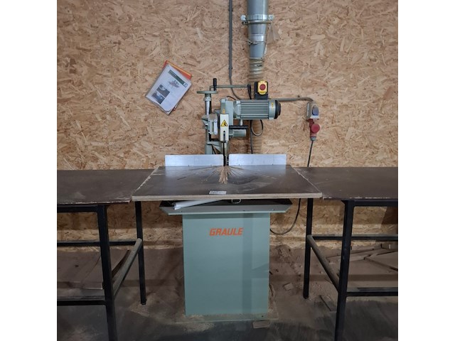 Afkortzaag v.v. 2x werkbank graule, 7s 135, bouwjaar 2022 - afbeelding 10 van  14