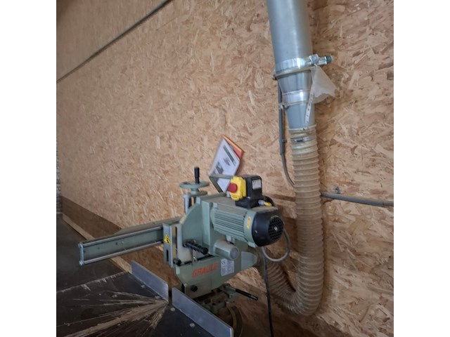 Afkortzaag v.v. 2x werkbank graule, 7s 135, bouwjaar 2022 - afbeelding 11 van  14