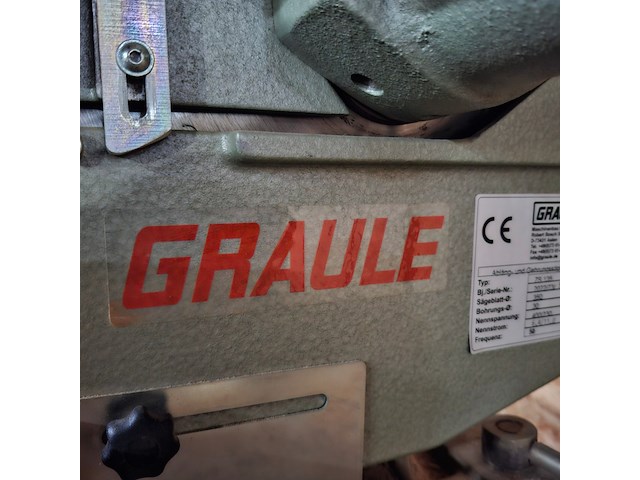 Afkortzaag v.v. 2x werkbank graule, 7s 135, bouwjaar 2022 - afbeelding 13 van  14