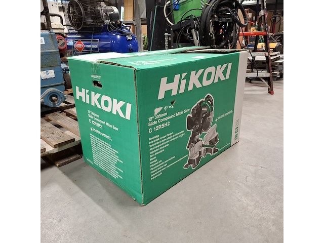 Afkortzaagmachine ø 305 mm / 1520w, hikoki, c12rsh2waz - afbeelding 2 van  4