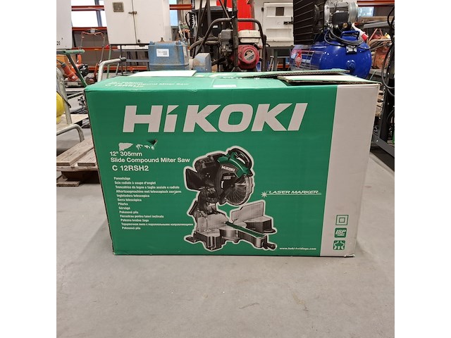 Afkortzaagmachine ø 305 mm / 1520w, hikoki, c12rsh2waz - afbeelding 3 van  4
