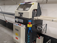 Afkortzaagmachine met aan en afvoerbaan tugra, 2ac-400, bouwjaar 2019 - afbeelding 7 van  13