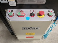 Afkortzaagmachine met aan en afvoerbaan tugra, 2ac-400, bouwjaar 2019 - afbeelding 12 van  13