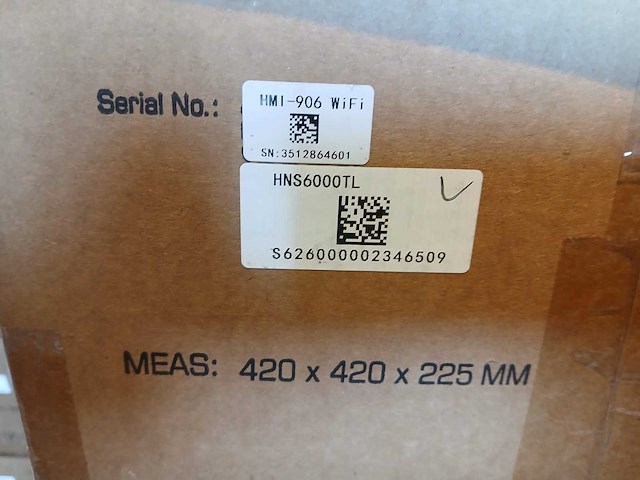 Afore - hns6000tl 6kw - omvormer (6x) - afbeelding 3 van  6