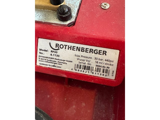 Afperspomp, rothenberg, rp30 - afbeelding 2 van  4