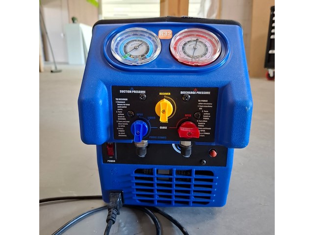 Afpompunit mastercool, twinturbo refrigerant recovery machine 69300-220 - afbeelding 4 van  11