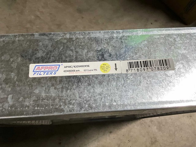 Afpro apmc paneelfilters (11x) - afbeelding 4 van  5