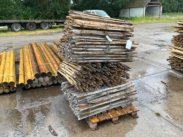 Afrastering weidepalen 70mtr - afbeelding 1 van  3