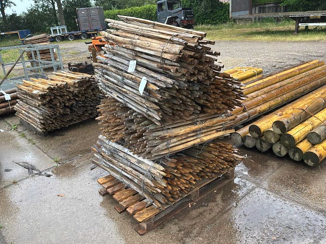 Afrastering weidepalen 70mtr - afbeelding 2 van  3