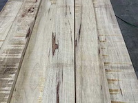 Afrikaans eikenhouten plank fraké 510x15.5x3 cm (4x) - afbeelding 1 van  2