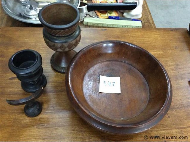 Afrikaans houten items - afbeelding 1 van  3