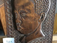 Afrikaans houten voorstelling - afbeelding 2 van  2