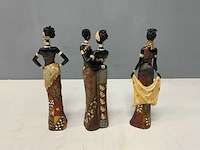 Afrikaanse sfeer decoratie (17x) - afbeelding 6 van  10