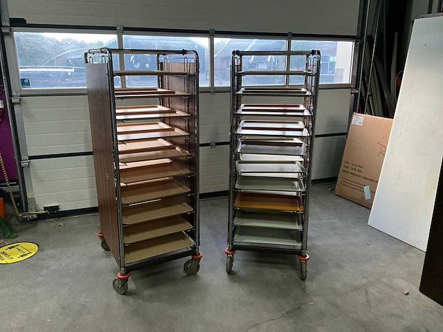 Afruimkarren (2x) - afbeelding 1 van  8