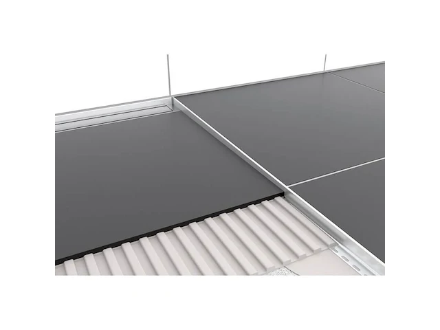 Afschotprofiel easy drain, easy turn, rvs - afbeelding 1 van  6
