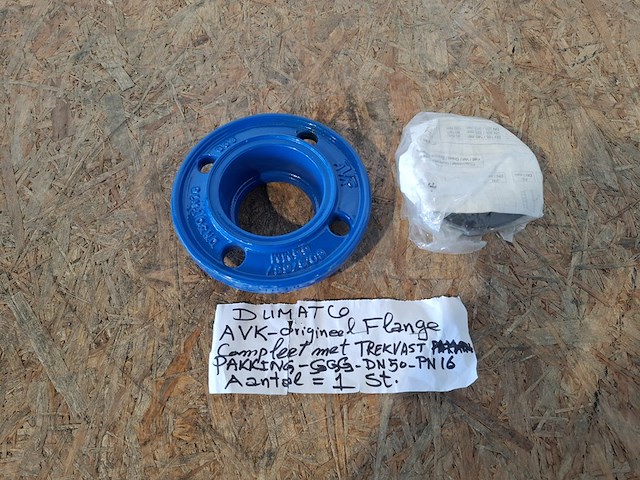 Afsluiter gate valve met 2x combi flensadapter dumatco, kiwa & avk - afbeelding 13 van  27