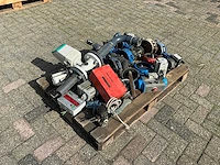 Afsluiters en flowmeter