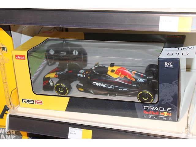 Afstandbestuurbare formule 1 auto rb18. - afbeelding 1 van  2