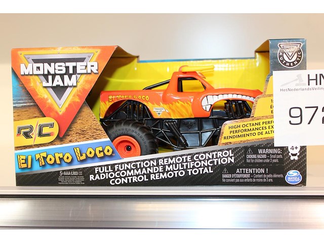 Afstandbestuurbare monster jam truck. - afbeelding 1 van  3