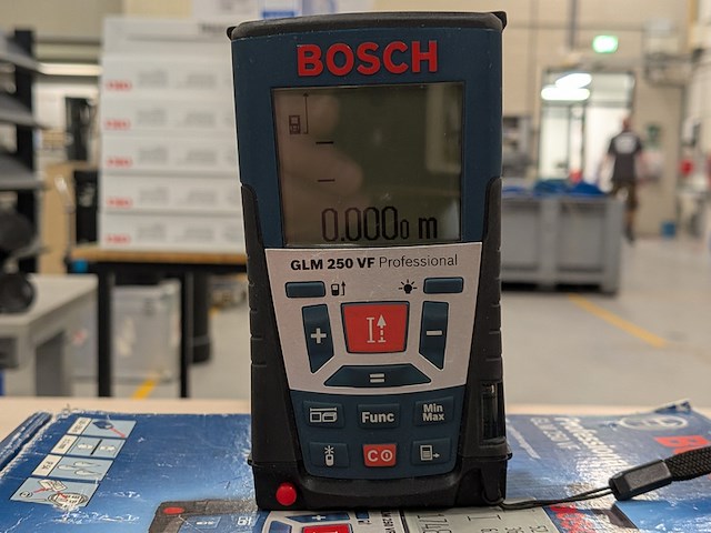 Afstandsmeter bosch, glm 250 vf - afbeelding 2 van  9