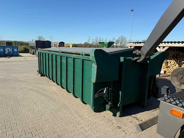 Afval afzetcontainer 16m3 met hydraulische kleppen - afbeelding 11 van  11