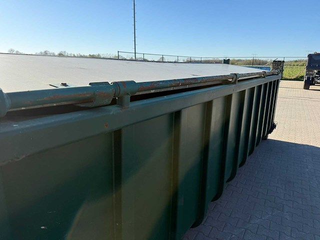 Afval afzetcontainer 16m3 met hydraulische kleppen - afbeelding 6 van  11