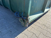 Afval afzetcontainer 16m3 met hydraulische kleppen - afbeelding 8 van  11
