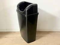 Afvalbak 2 stuks. zwart. - afbeelding 2 van  3