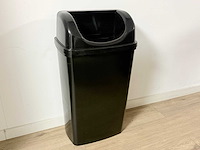 Afvalbak 2 stuks. zwart. - afbeelding 3 van  3